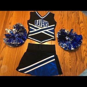 One Tree Hill Ravens Cheerleading Costume